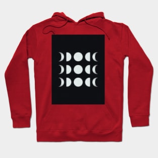 Moon Phases Symmetry Hoodie